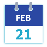 21 February