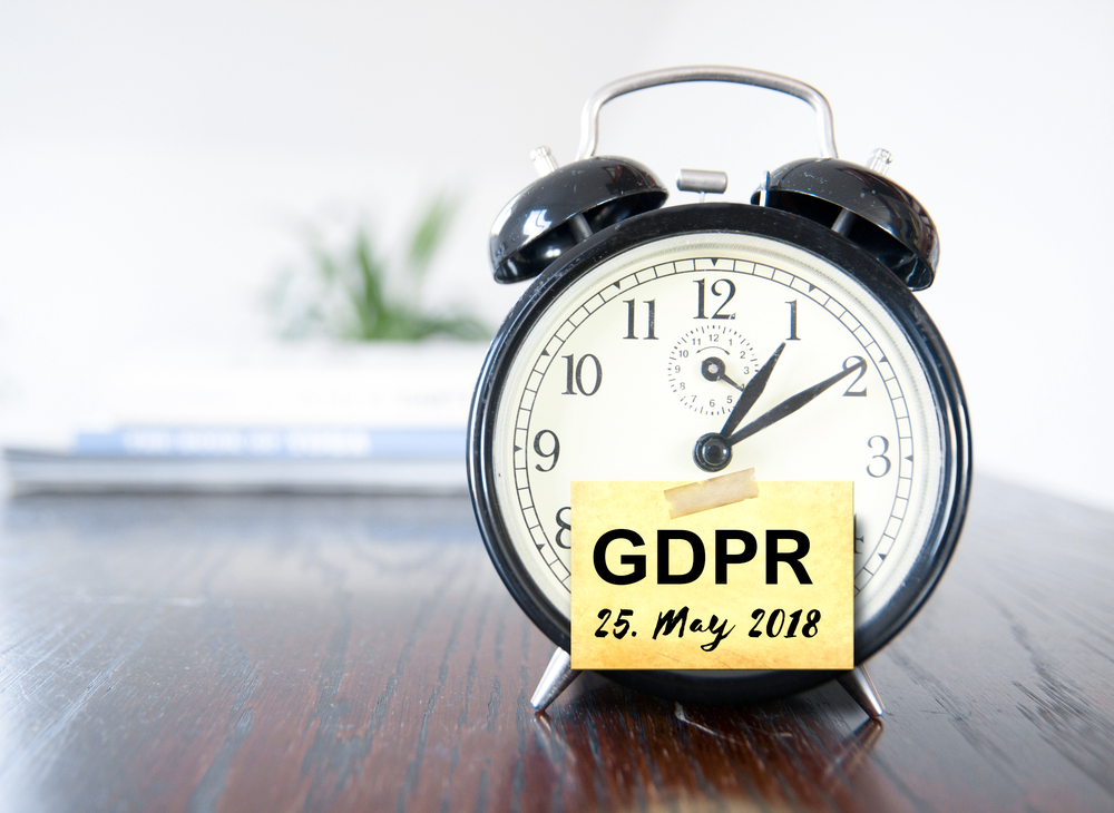 Clock counting down to GDPR