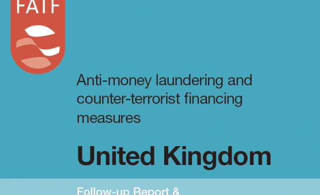 Money laundering and counter-terrorist financing measures in the UK