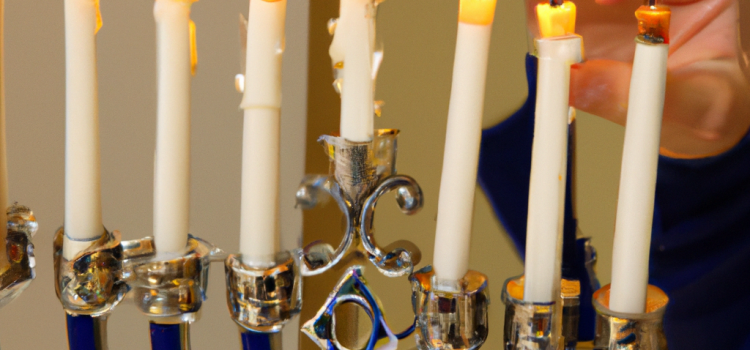 Download your customisable religious festival template for Hanukkah