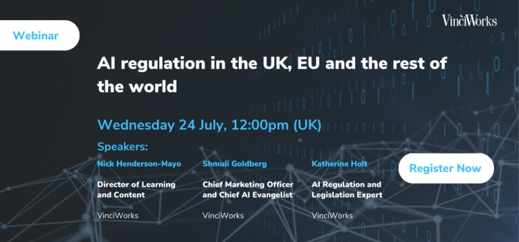 Upcoming webinar: AI regulation in the UK, EU and the rest of the world