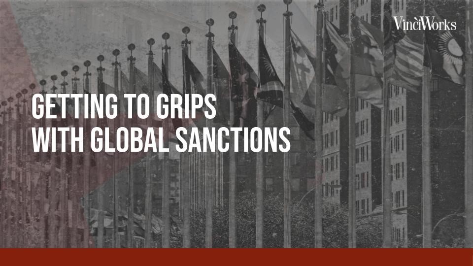 Sanctions webinar