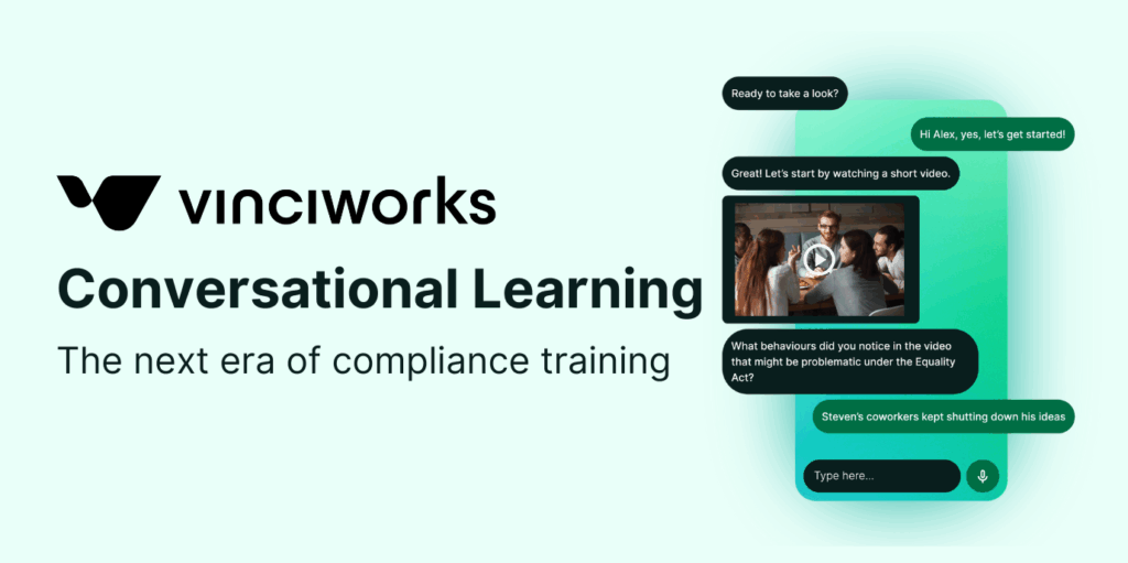 Conversational Learning Compliance Training by VinciWorks