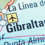 map showing Gibraltar