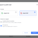 Improved Audit Trail exports